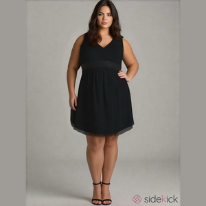 Lane Bryant Plus Sequin Sleeveless Cocktail Dress NWT